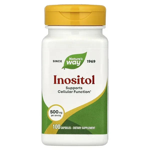 Nature‘s Way, Inositol, 500 mg, 100 Capsules Shop Now