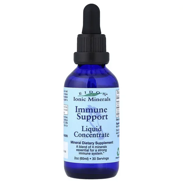 Order Now Eidon Ionic Minerals, Immune Support, Liquid Concentrate, 2 oz (60 ml)