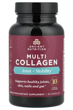 Ancient Nutrition, Multi Collagen, Joint + Mobility, 90 Capsules Buy Direct