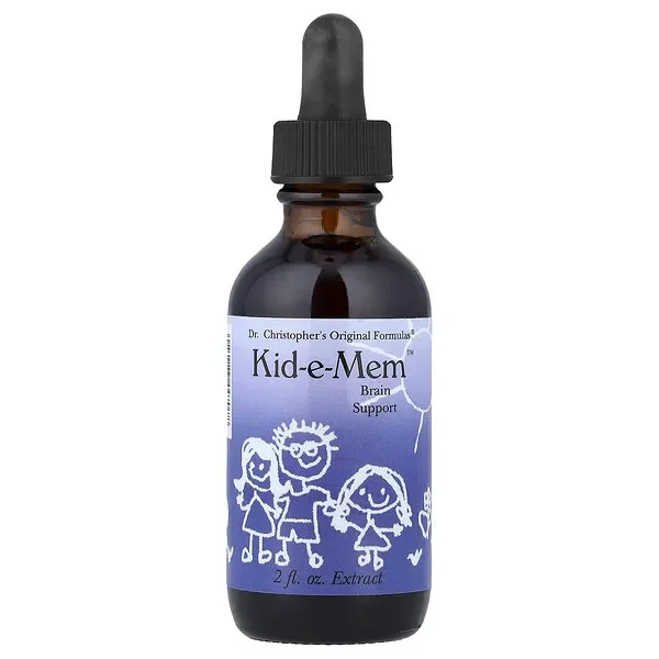 Hot Deal Christopher‘s Original Formulas, Kid-e-Mem™, Brain Support, 2 fl oz
