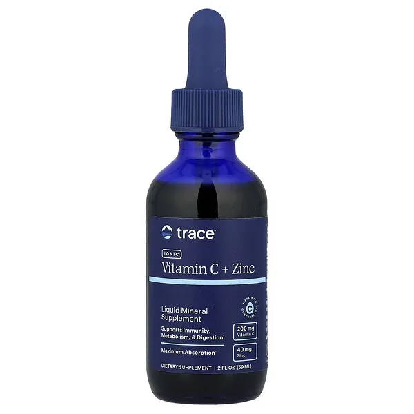 Instant Buy Trace, Ionic Vitamin C + Zinc, Liquid Mineral Supplement, 2 fl oz (59 ml)