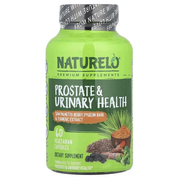 NATURELO, Prostate & Urinary Health, 60 Vegetarian Capsules Special Discount