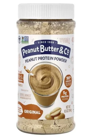 Peanut Butter & Co., Peanut Protein Powder, Original, 6.5 oz (184 g) Brand New