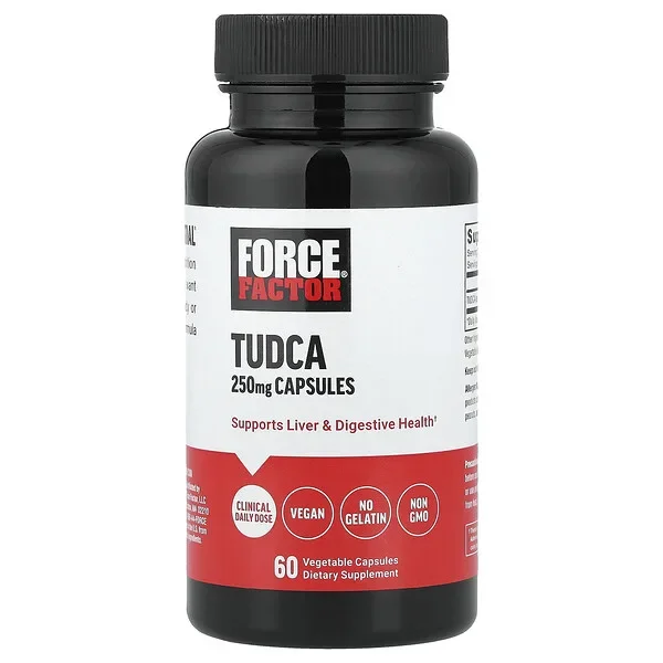 Force Factor, Tudca , 250 mg , 60 Vegetable Capsules Reduced Price