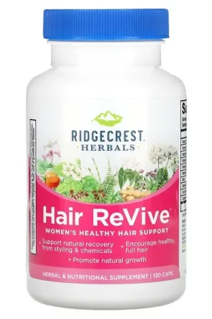 RidgeCrest Herbals, Hair ReVive, 120 Caps Grab Now