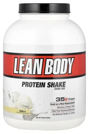 Labrada Nutrition, Lean Body, Protein Shake Drink Mix, Vanilla, 4.63 lbs (2,100 g) Price Cut