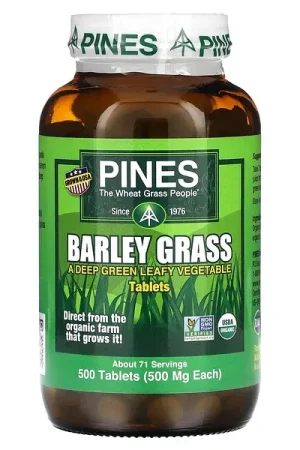 Certified Pines International, Barley Grass, 500 Tablets