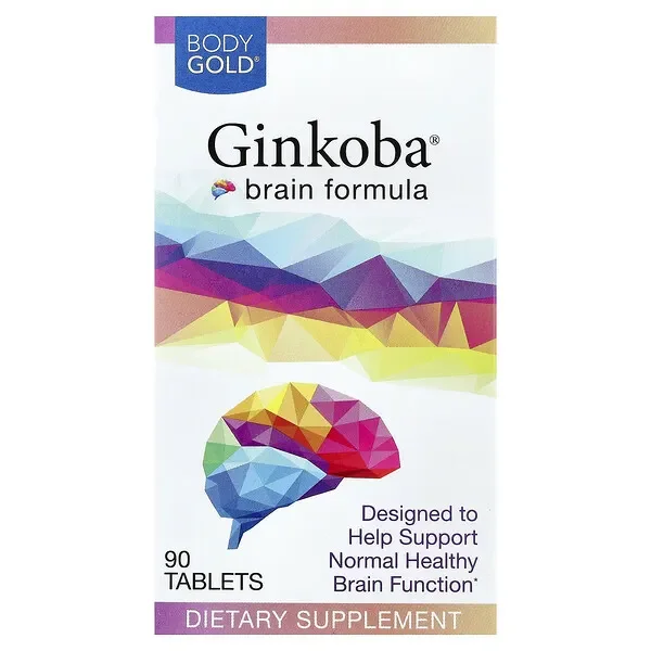 BodyGold, Ginkoba® Brain Formula, 90 Tablets (40 mg per Tablet) Price Drop