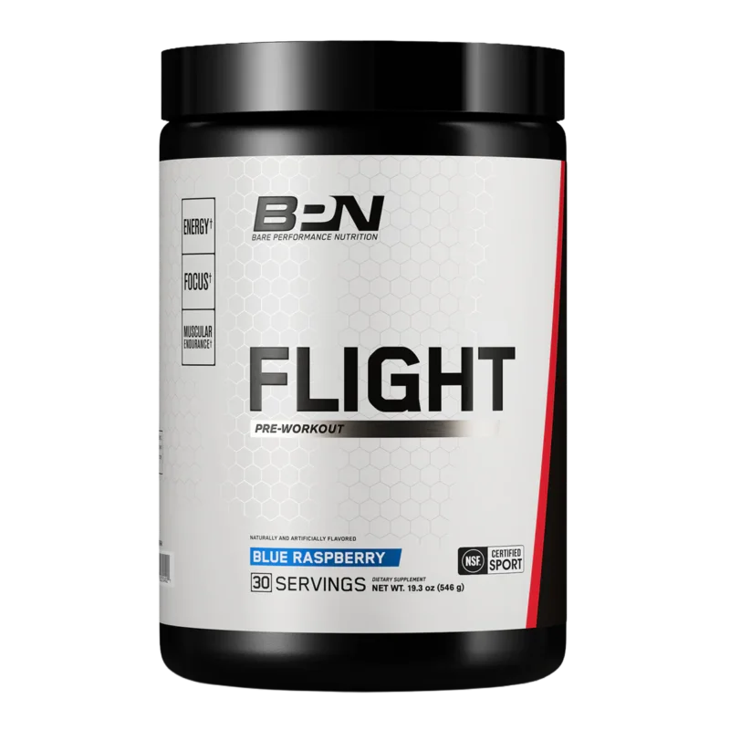Order Now Bare Performance Nutrition Flight Pre Workout