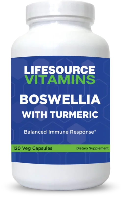 In Demand Boswellia 500 mg w/Turmeric - 120 Capsules (Frankincense)