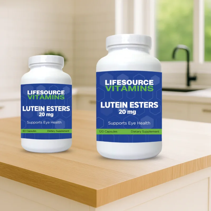 Lutein Esters 20 mg w/ Zeaxanthin- 2 Sizes / 60 & 120 Caps Discount