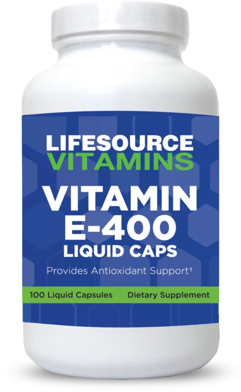 Vitamin E 400 mg - 100 Liquid Caps Best Price