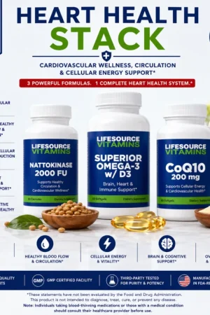Best Price Heart Health Stack - 60 Day Supply