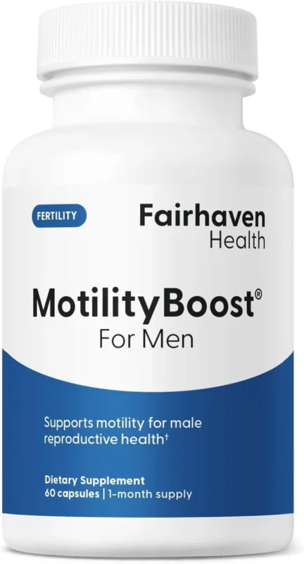 MotilityBoost for Men Fertility Supplement Support Sperm Motility, 60 ea Last Chance