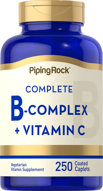 B-Complex Plus Vitamin C, 250 Coated Caplets In Demand