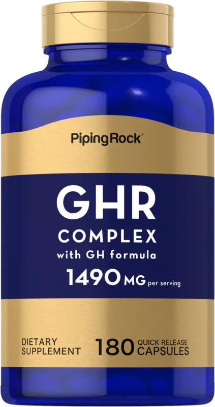 Fresh Stock GHR Complex, 1490 mg (per serving), 180 Quick Release Capsules