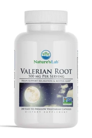 Order Now Valerian Root 500mg - 200 Vegetarian Capsules (100 Servings)