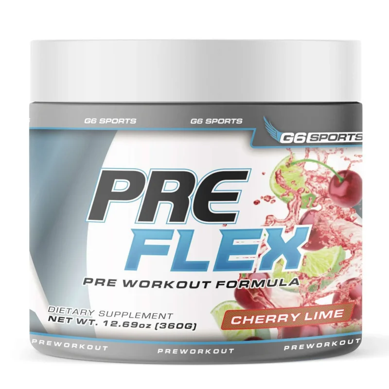 Shop Now Pre Flex Pre Workout Formula - Cherry Lime (30 Servings)
