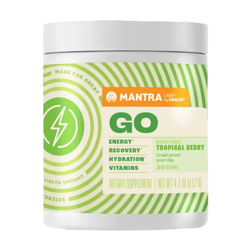 Mantra Go - Tropical Berry - 4.1 oz (30 Servings) Best Seller