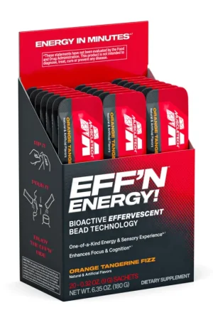 Eff‘n Energy! - Orange Tangerine Fizz - 20 Sachets (20 Servings) Must Have