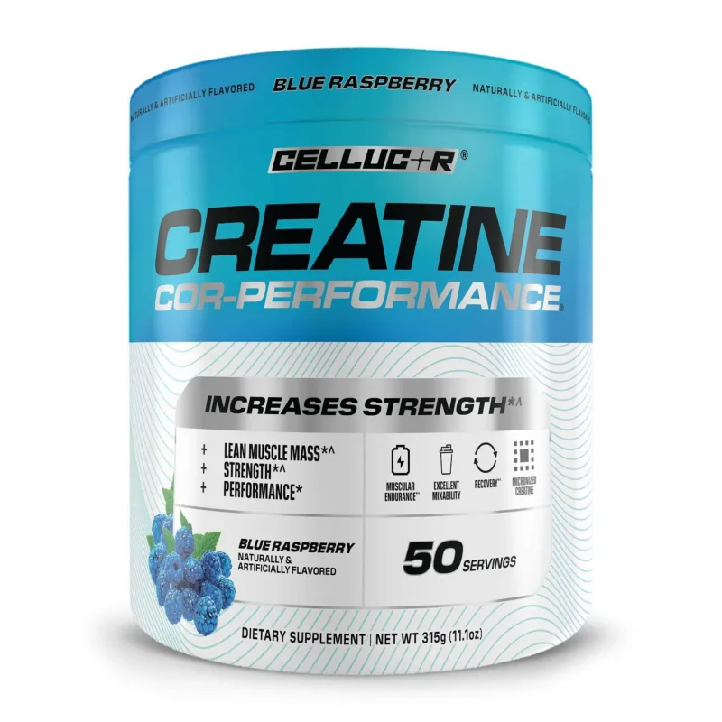 Trusted Brand COR-Performance Creatine - Blue Raspberry (50 Servings)