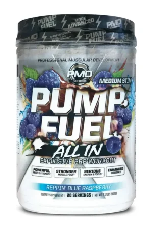Special Offer Pump Fuel All In Pre-Workout - Reppin‘ Blue Raspberry (20 Servings)