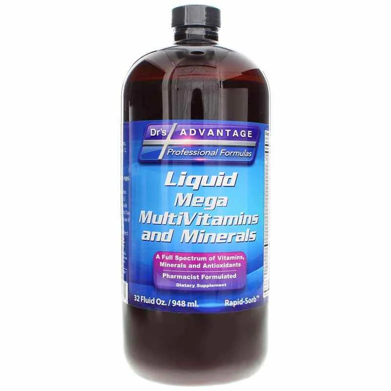 Mega MultiVitamins and Minerals Liquid Luxury
