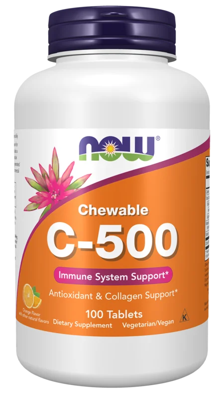 Hassle-Free Returns Vitamin C-500 Orange Chewable Tablets