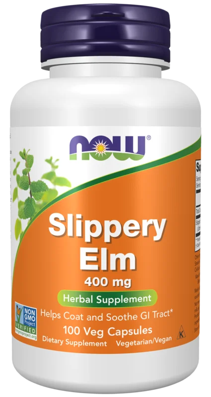 Free Returns Slippery Elm 400 mg Veg Capsules