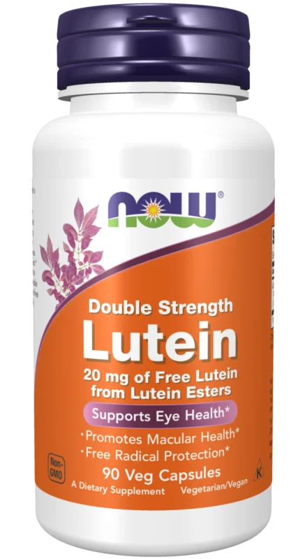 Lutein, Double Strength 20 mg Veg Capsules Certified